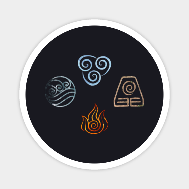 The Four Elements Avatar Symbols - The Four Elements Avatar Symbols